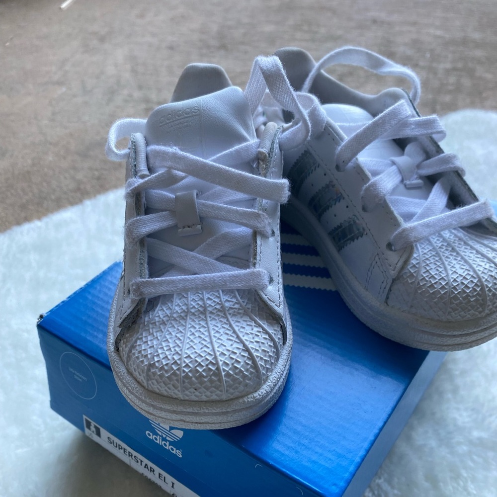 ADIDAS Girls Superstar EL I Toddlers